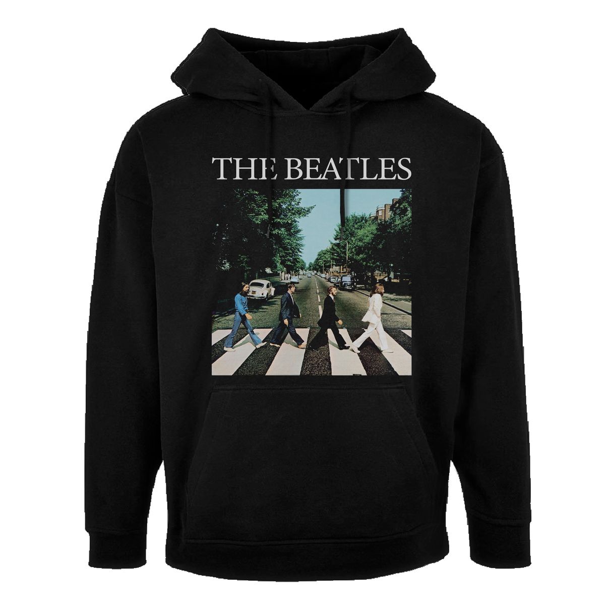CREACIONES NU CROWN - Camiseta Hoodie Buzo The Beatles Banda En Una Avenida Hombre Nu Crown