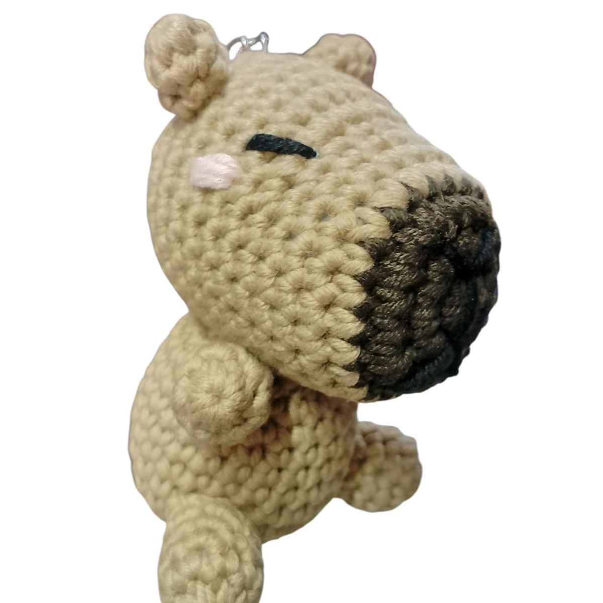 VANIDADES COLLECTIONS - Capibara Amigurumi Peluche Capibara Llavero Tejido