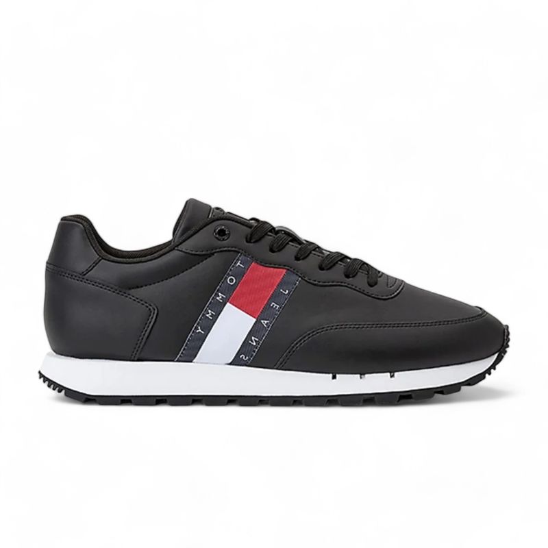 TOMMY HILFIGER - Zapatilla Hombre Tommy Hilfiger Clasic M00898 Negro