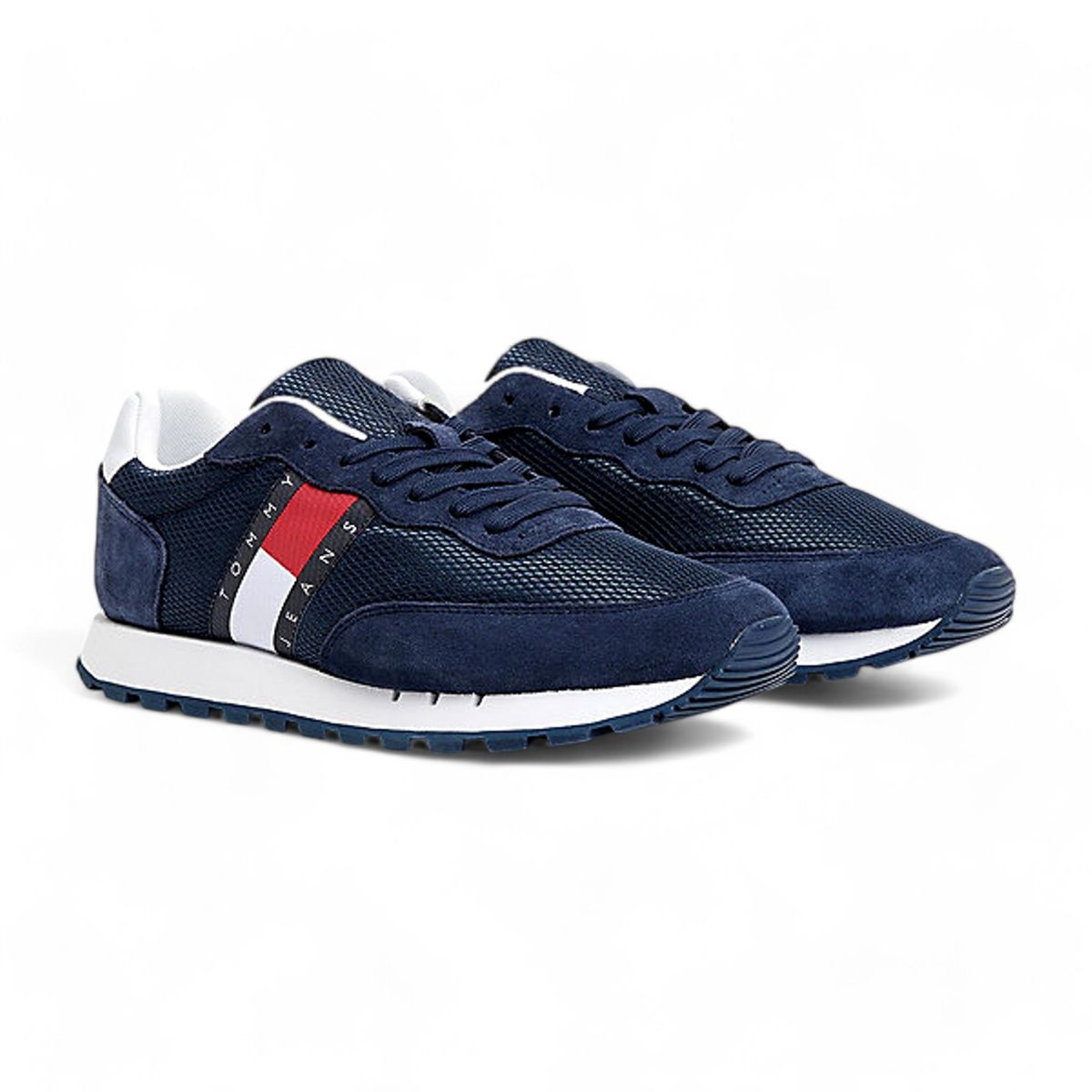 TOMMY HILFIGER - Zapatilla Hombre Tommy Hilfiger Logo Tj M00871 Azul