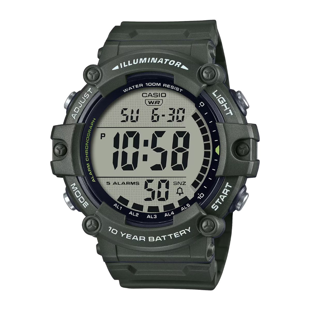 CASIO - Reloj Casio AE-1500WHX-3AV Diseño Deportivo