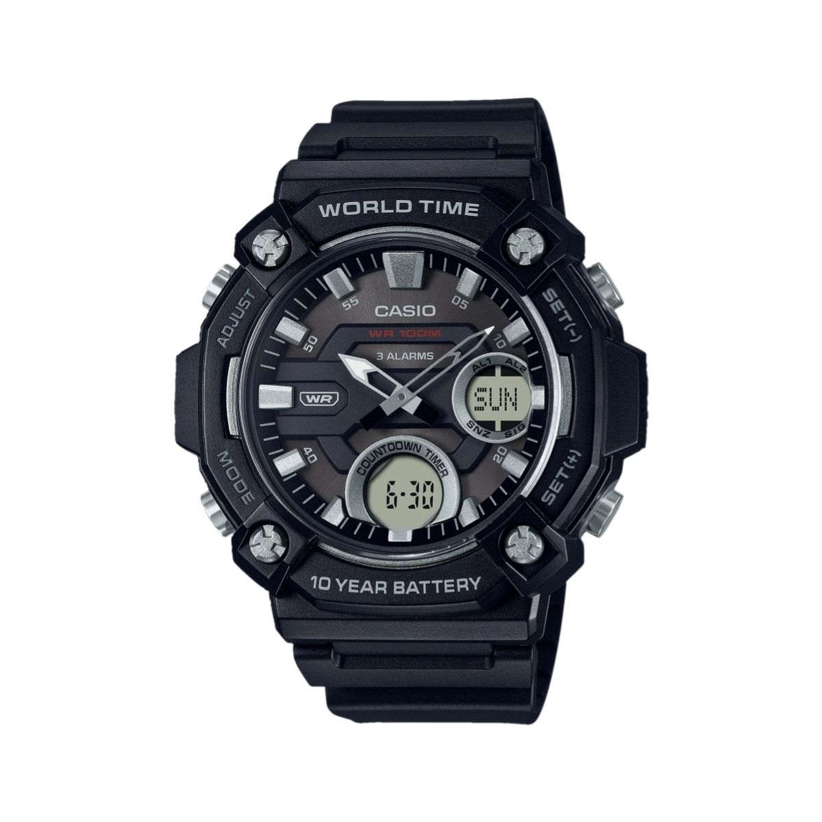 CASIO - Reloj Casio AEQ-120W-1A Diseño Deportivo