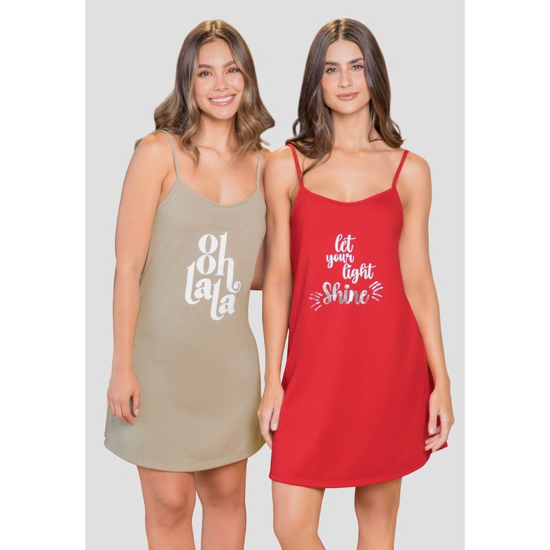 FORMAS INTIMAS - Batola Paq X2 Mujer Multicolor FI 105510