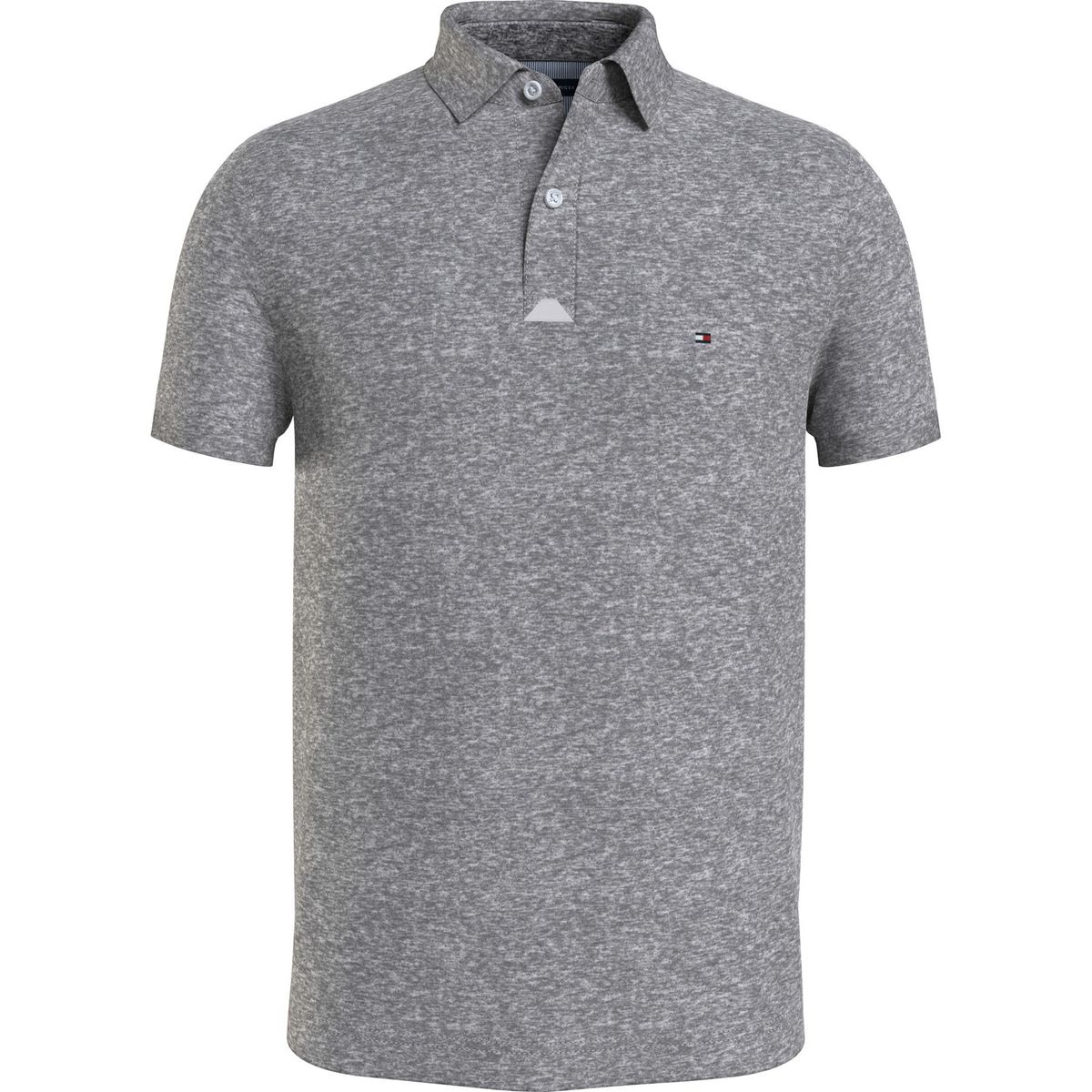 TOMMY HILFIGER - Polo gris slim 1985 Tommy Hilfiger