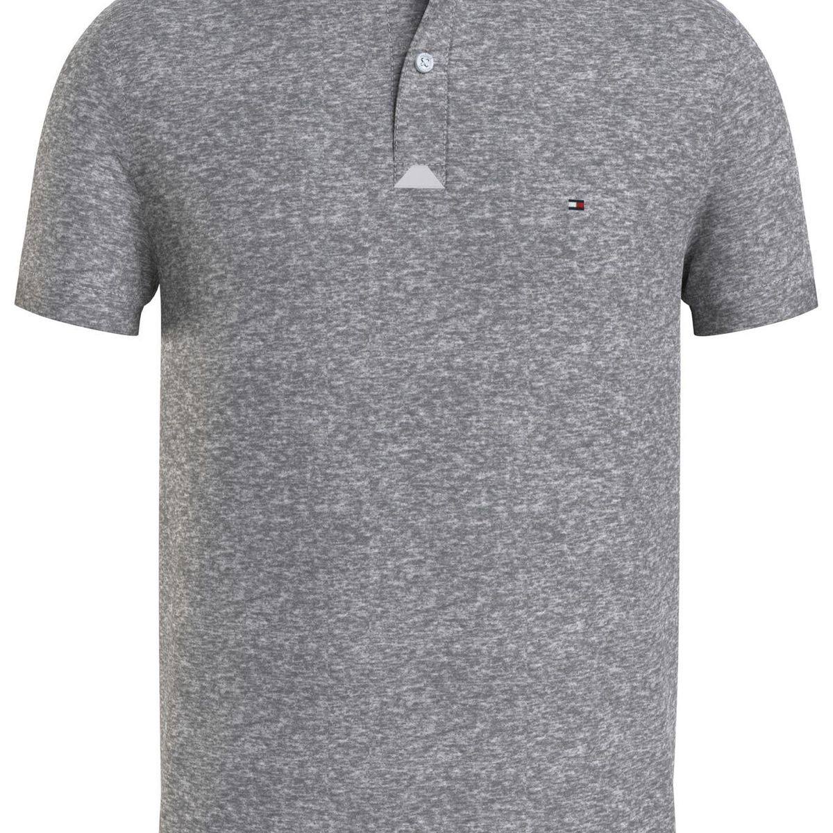 TOMMY HILFIGER - Polo gris slim 1985 Tommy Hilfiger