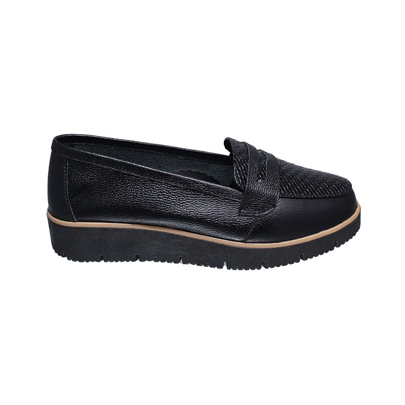 GENERICO - Zapato Cuero Mocasín Para Mujer