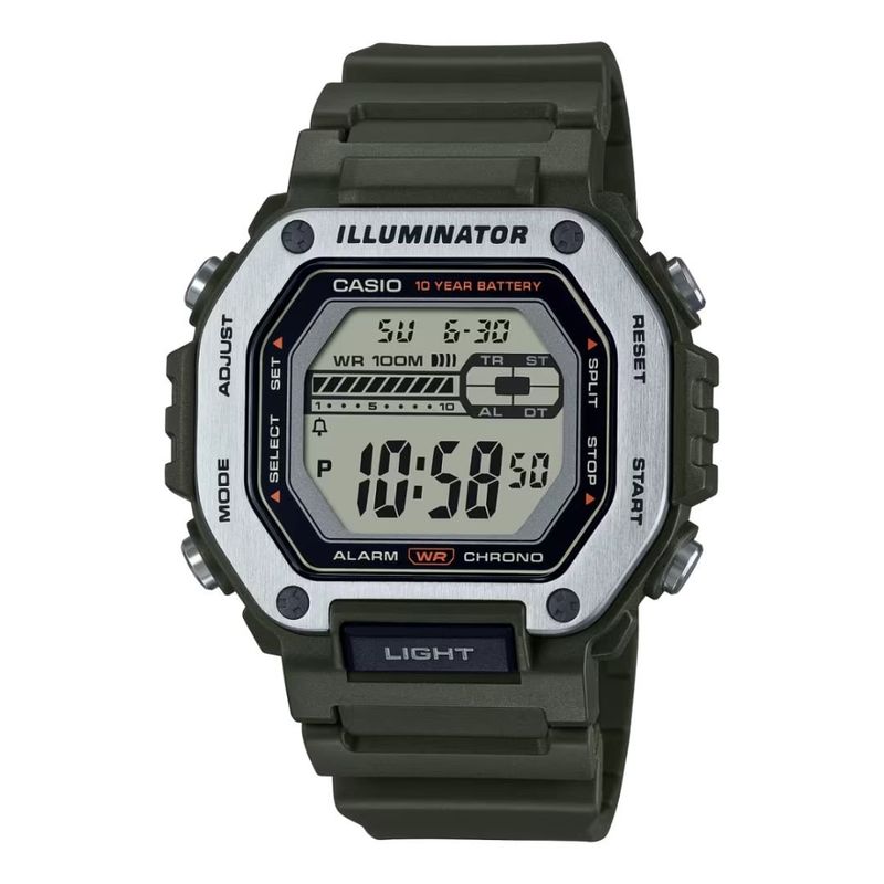 CASIO - Reloj Casio Modelo MWD-110H-3A Diseño Deportivo