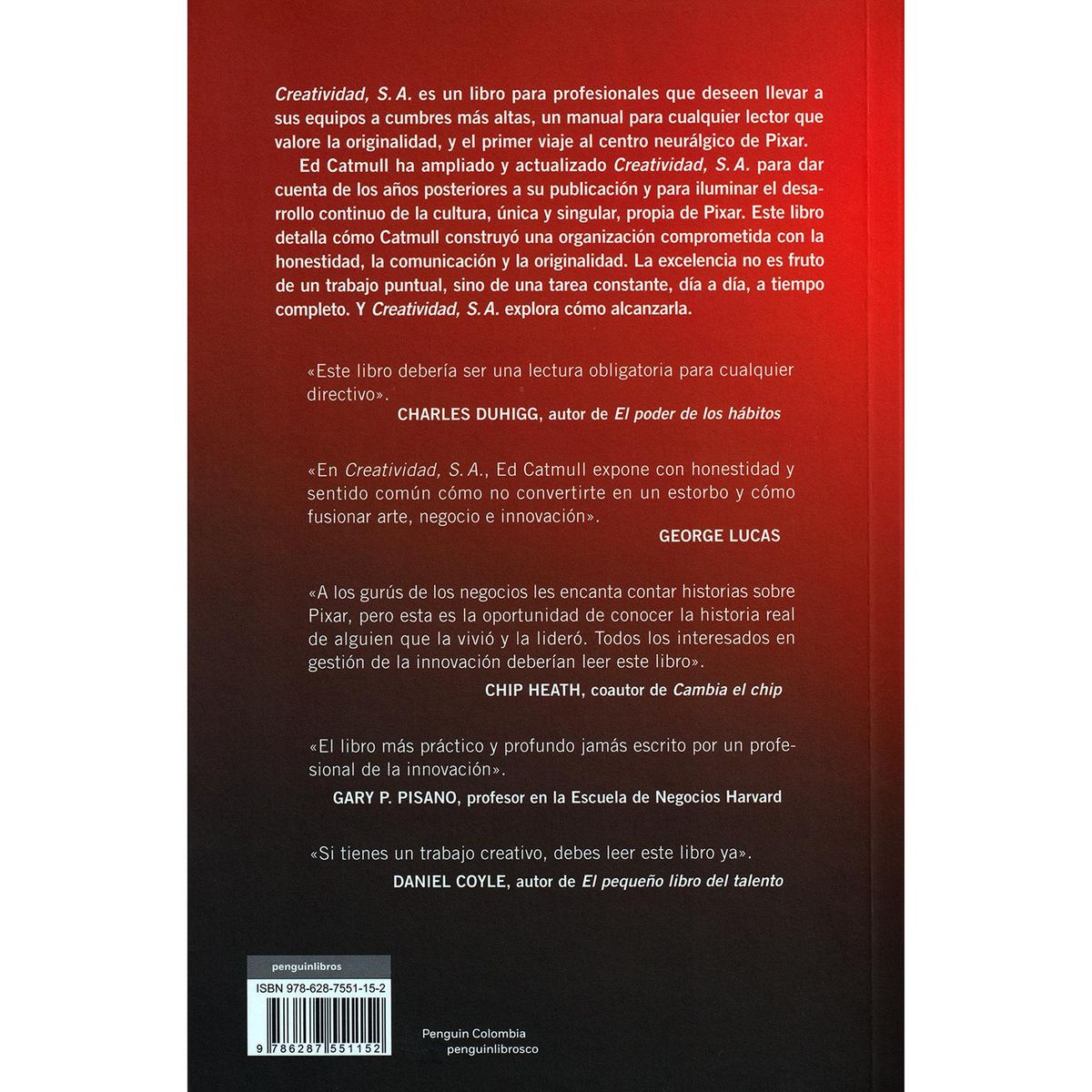 CONECTA - Creatividad, S.A. Ed Catmull