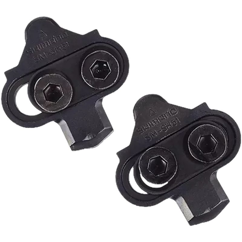 SHIMANO - Calas Chocles Bicicleta Shimano Sh51 Spd Pedal Y Spinning