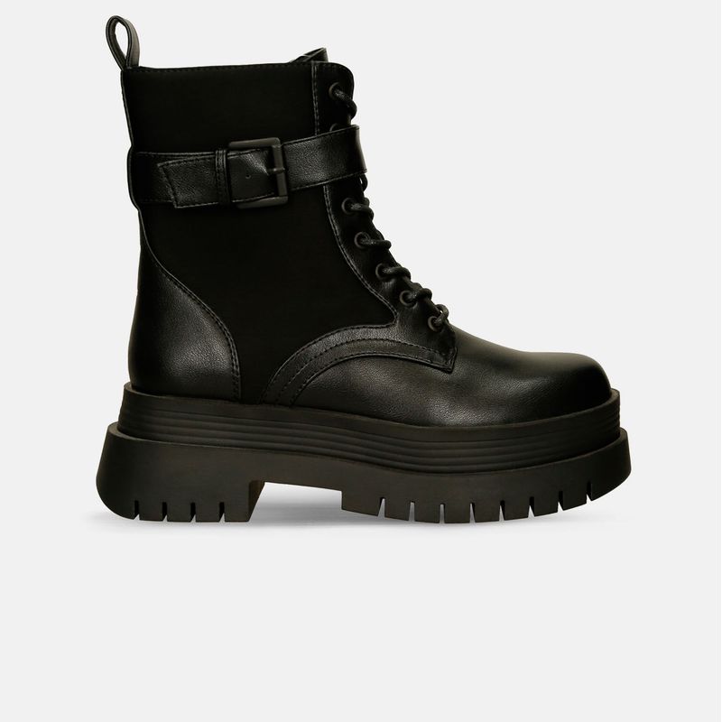 BATA - Botines Para Mujer Bata Negro Jim Snork