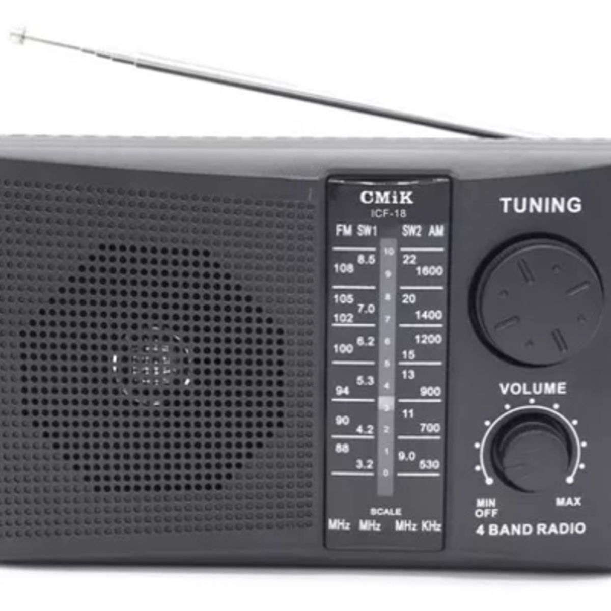 SHEN HUANG - Radio Recargable Fm Am Antena 110V220V
