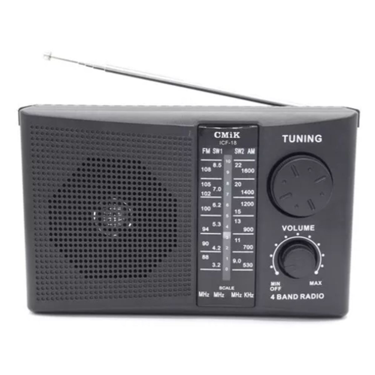 SHEN HUANG - Radio Recargable Fm Am Antena 110V220V