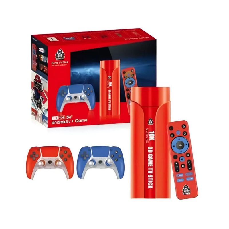 GENERICO - Consola Inteligente TV Stick 2024 Streaming, Juegos y Entretenimiento