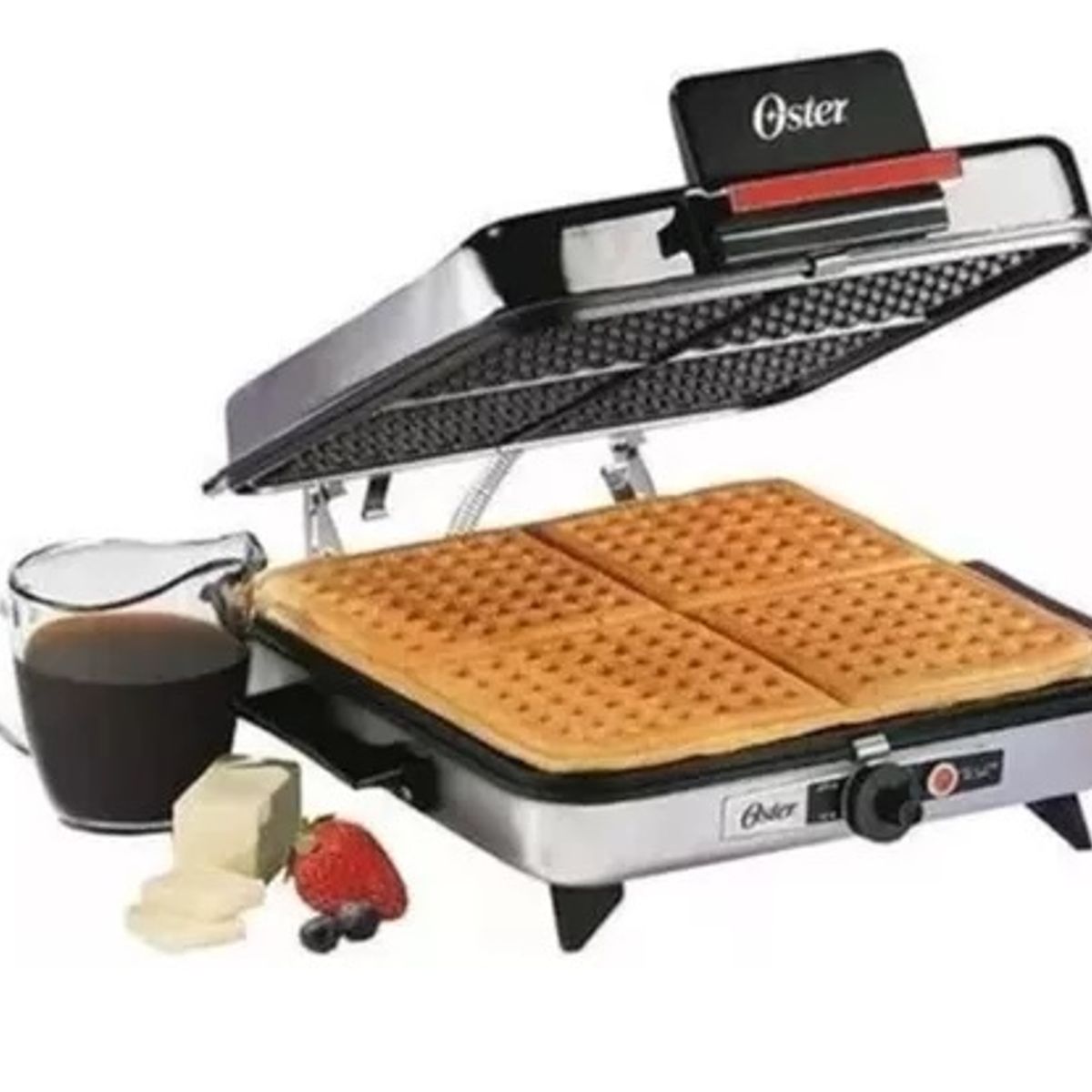 GENERICO - Plancha Waflera Sanduchera Eléctrica 3 En 1 Oster Original