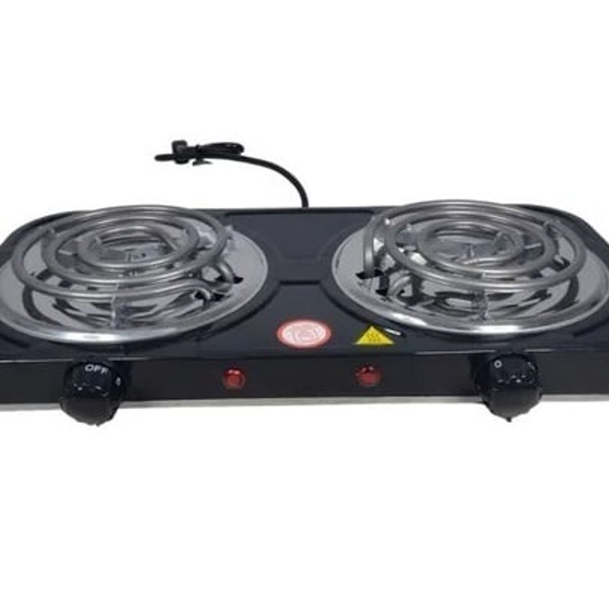 GENERICO - Estufa Electrica Portatil 2 Fogones