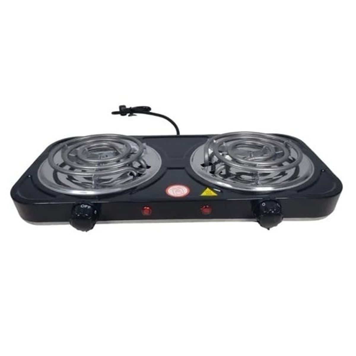 GENERICO - Estufa Electrica Portatil 2 Fogones