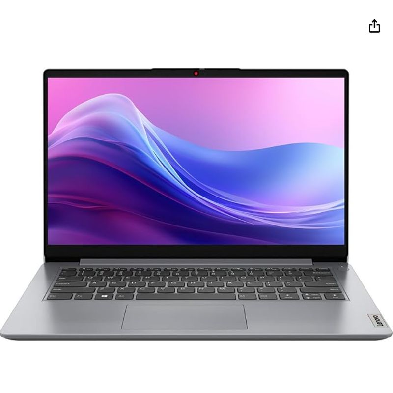 LENOVO - Computador Portátil Lenovo IdeaPad 1 Pantalla HD de 14" Color Gris