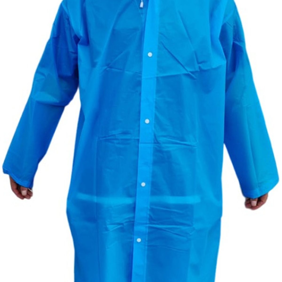 GENERICO - Capa Abrigo Botones Impermeable Adulto Unisex Anti-lluvia