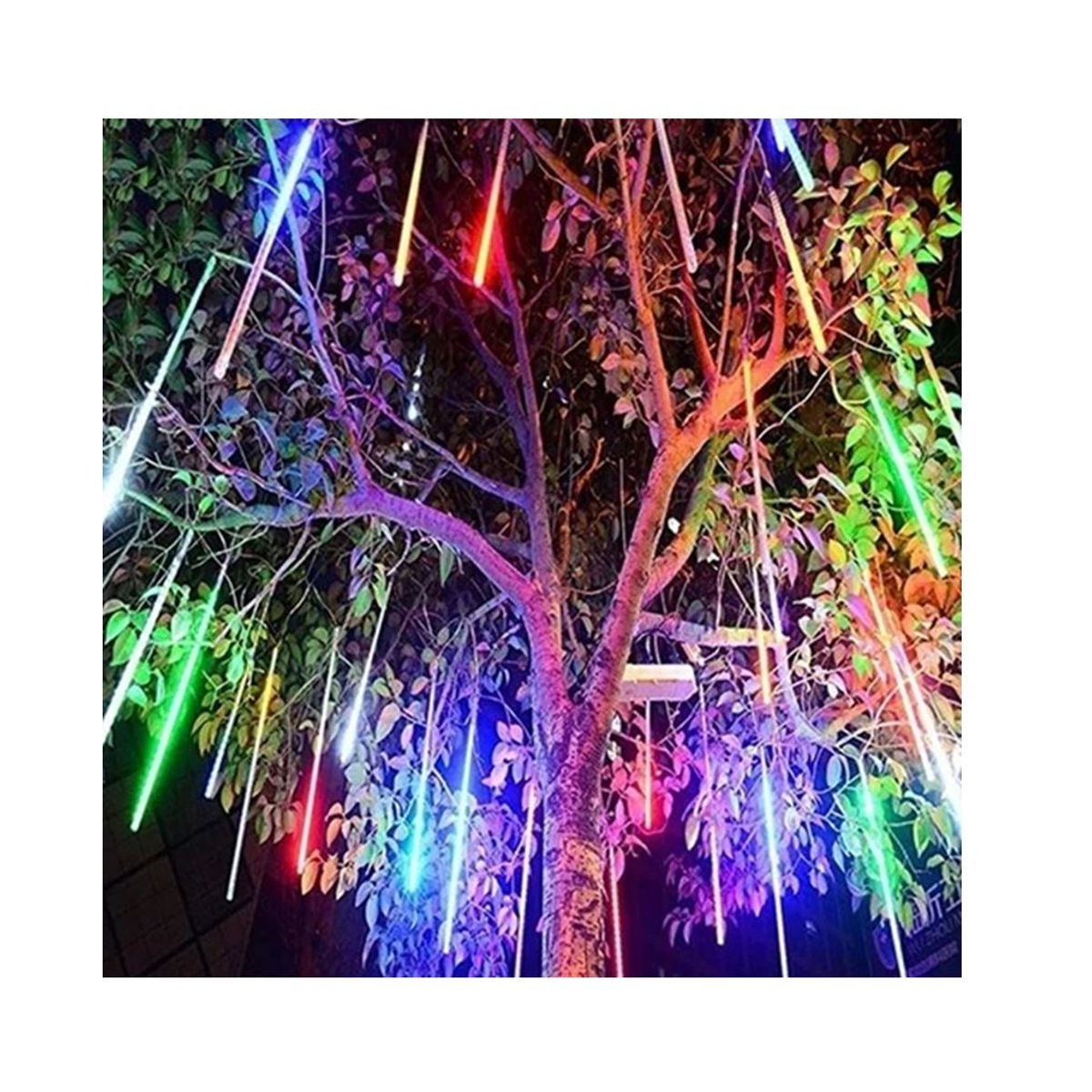 GENERICO - Luces Led Lagrima 2.3 M Meteoro 50 cm Decoración Navidad