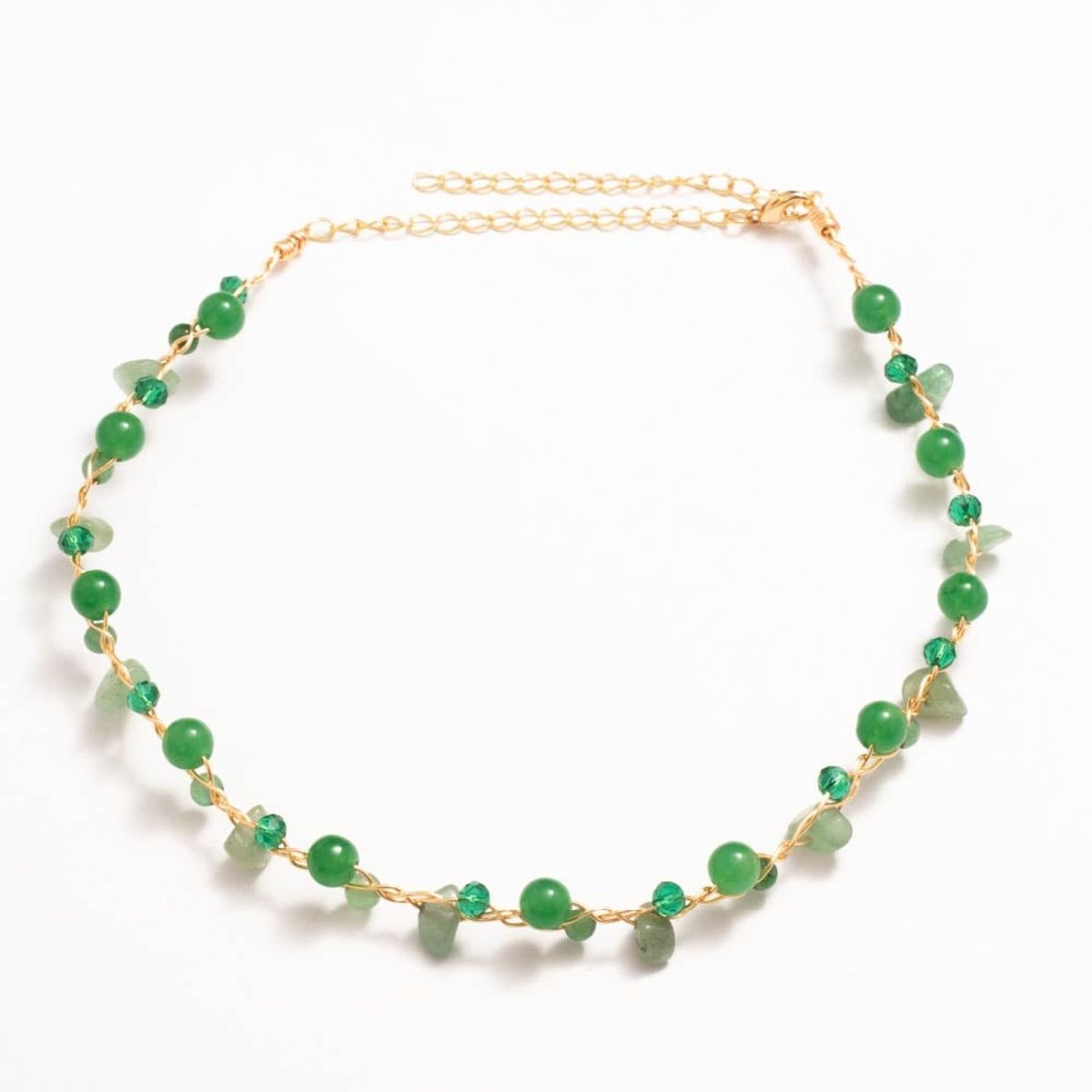 ENIGMA - Collar Choker Verde Vitalidad_.
