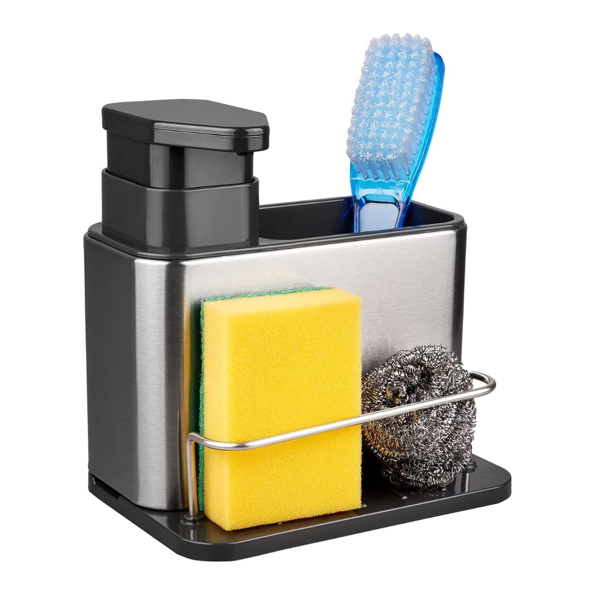 GENERICO - Dispensador de jabón acero inoxidable pd-80