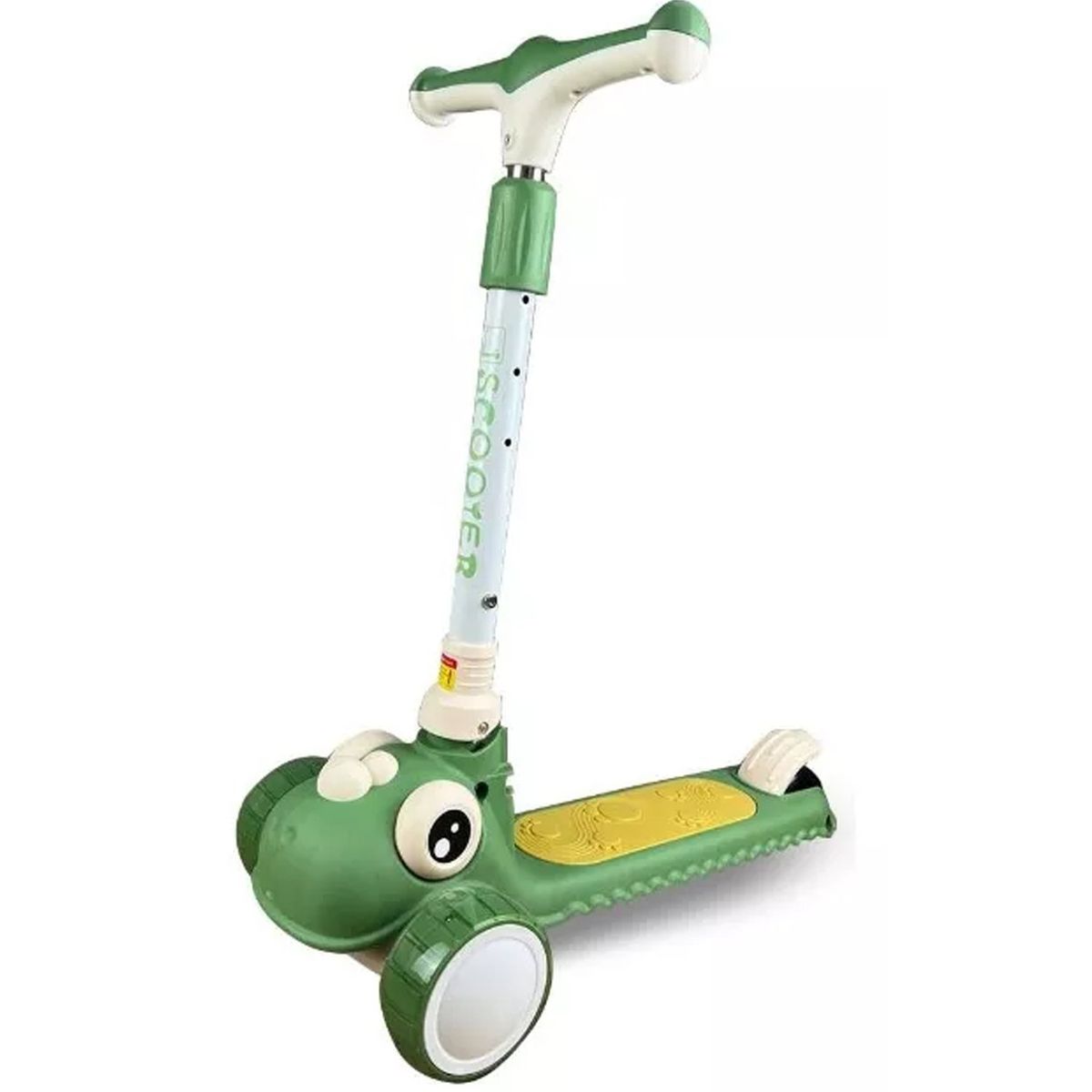 ONE PIXEL - Patineta Para Niños Triscooter Dinosaurio Verde One Pixel