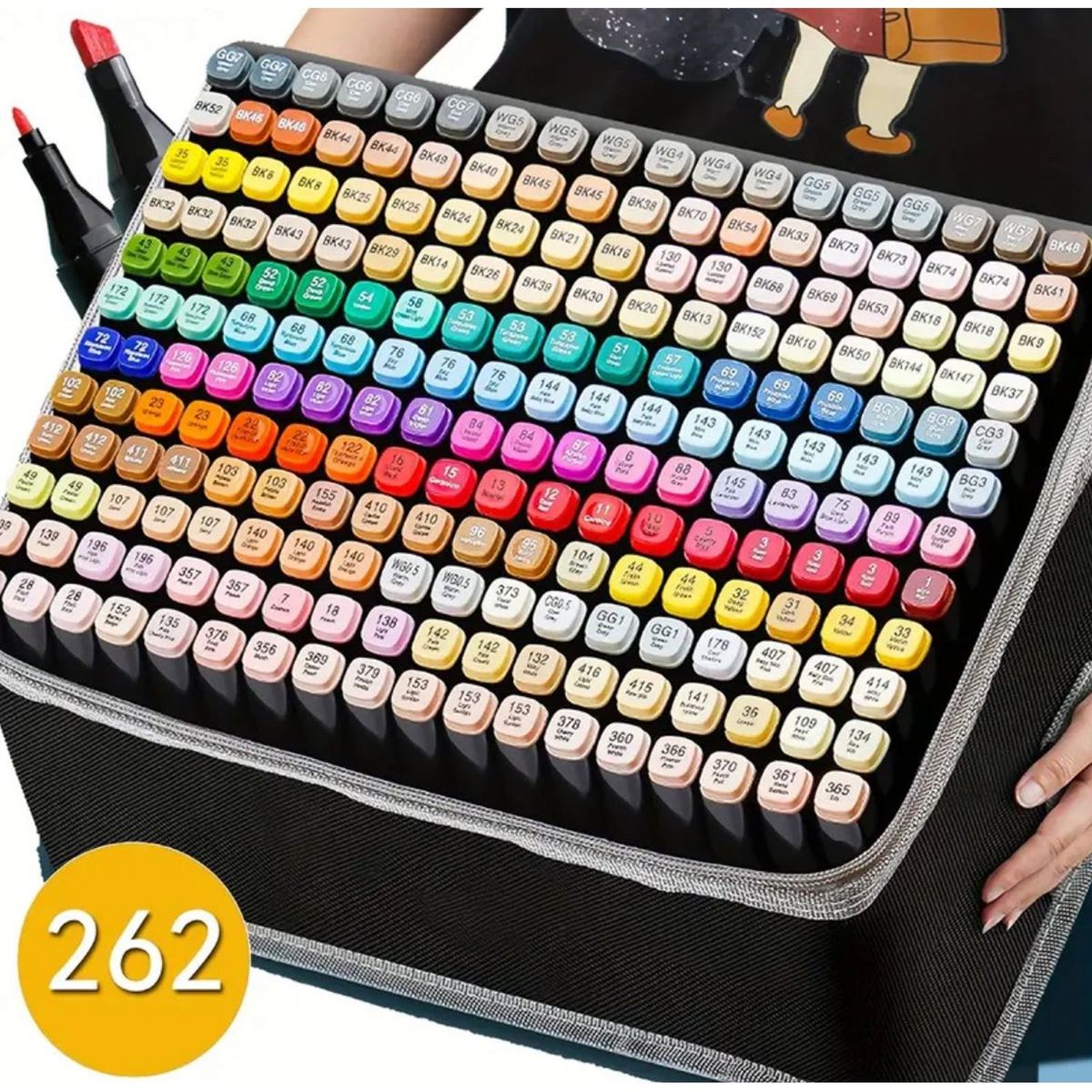 ONE PIXEL - Marcadores Doble Punta Set 262 Unidades One Pixel Estuche