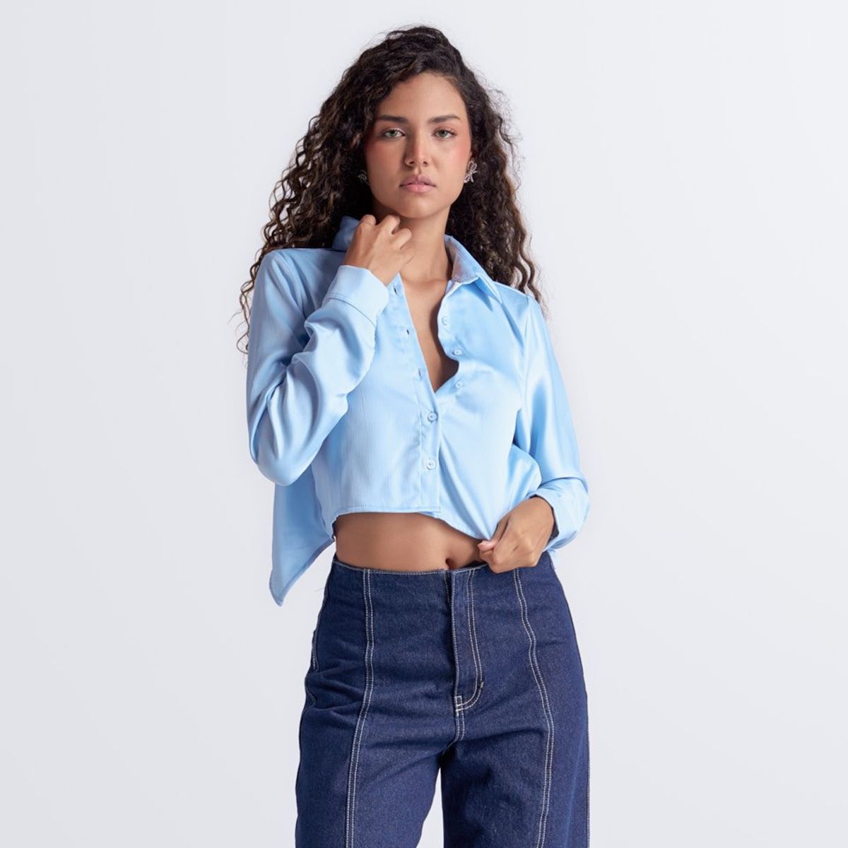 DEREK - Camisa Para Mujer Manga Larga Derek