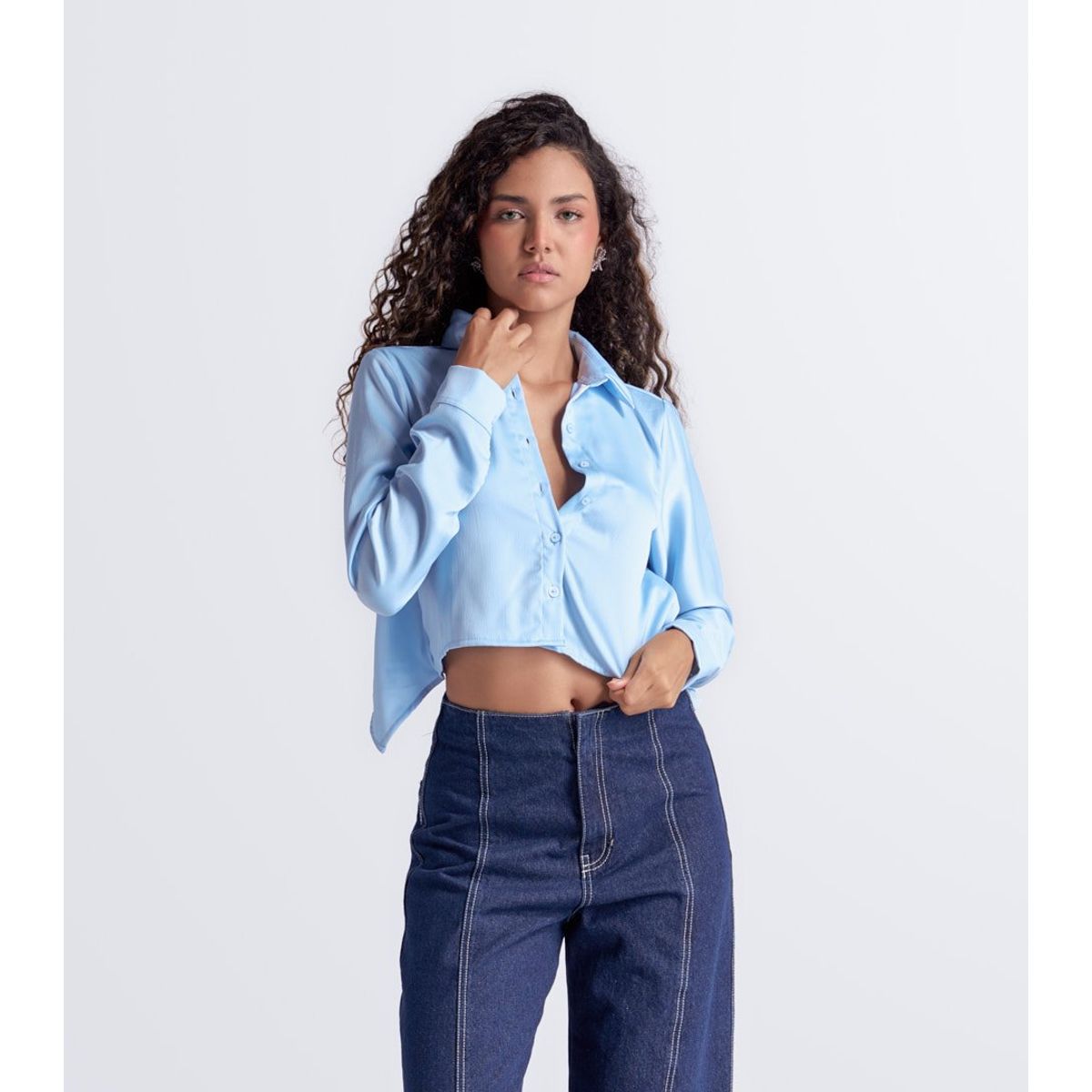 DEREK - Camisa Para Mujer Manga Larga Derek