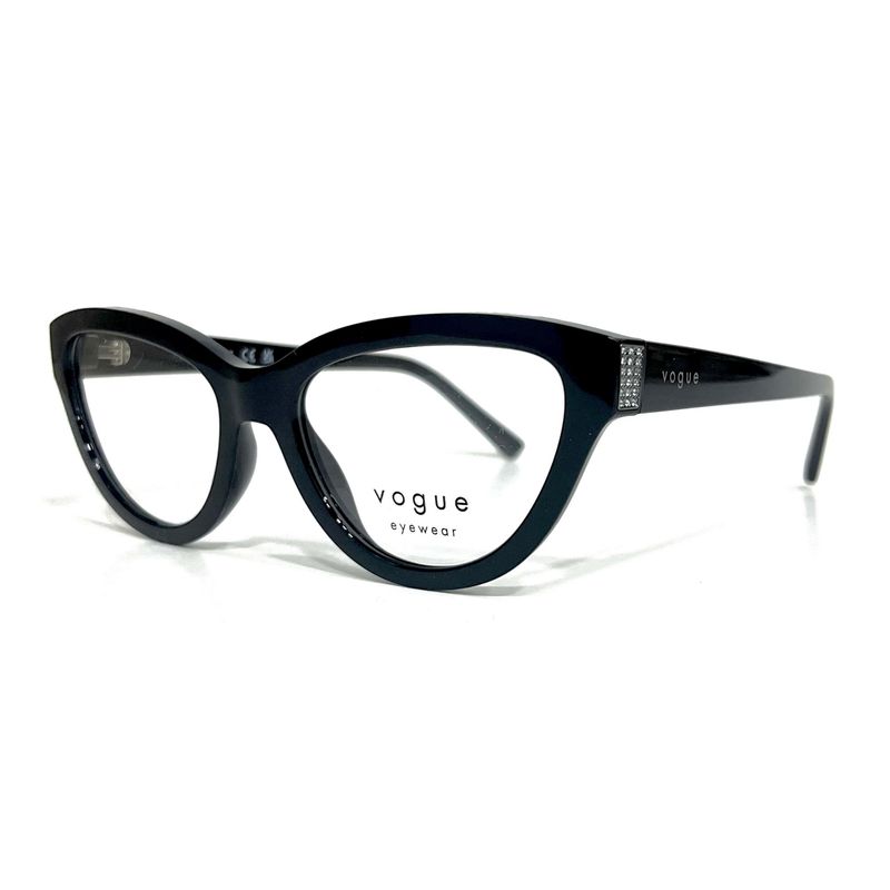 VOGUE - Gafas Vogue Negras Vogue Montura Óptica Mujer VO5610-B
