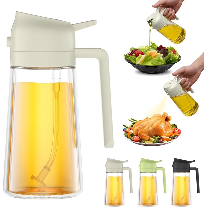 GENERICO - Botella Dispensadora De Aceite Para Cocina Con Pulverizador
