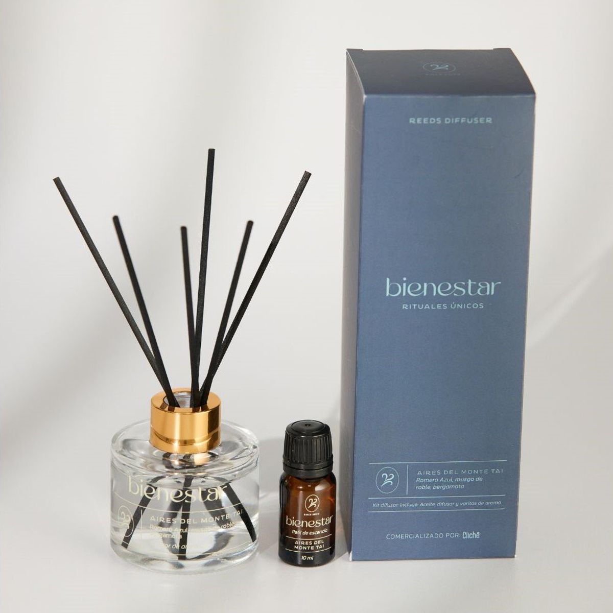 CLICHE AROMATIZA TU MARCA - Reed difusor Aires del Monte Tai
