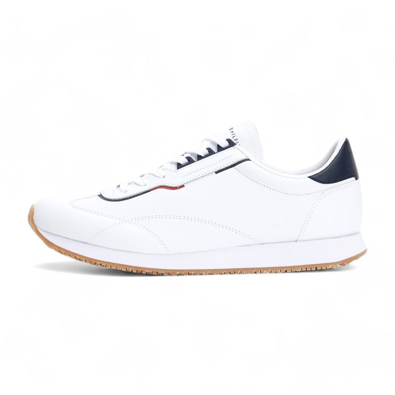 TOMMY HILFIGER - Zapatilla Hombre Tommy Hilfiger Fm04256 Blanco