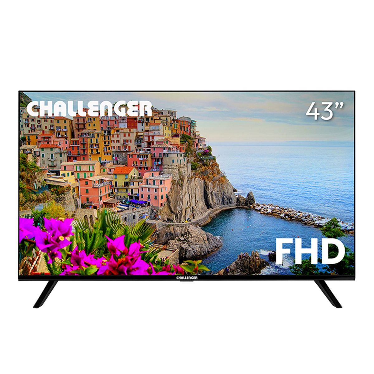CHALLENGER - Televisor CHALLENGER 43 FHD Smart LED 43TG79 BT GOOGLE T2