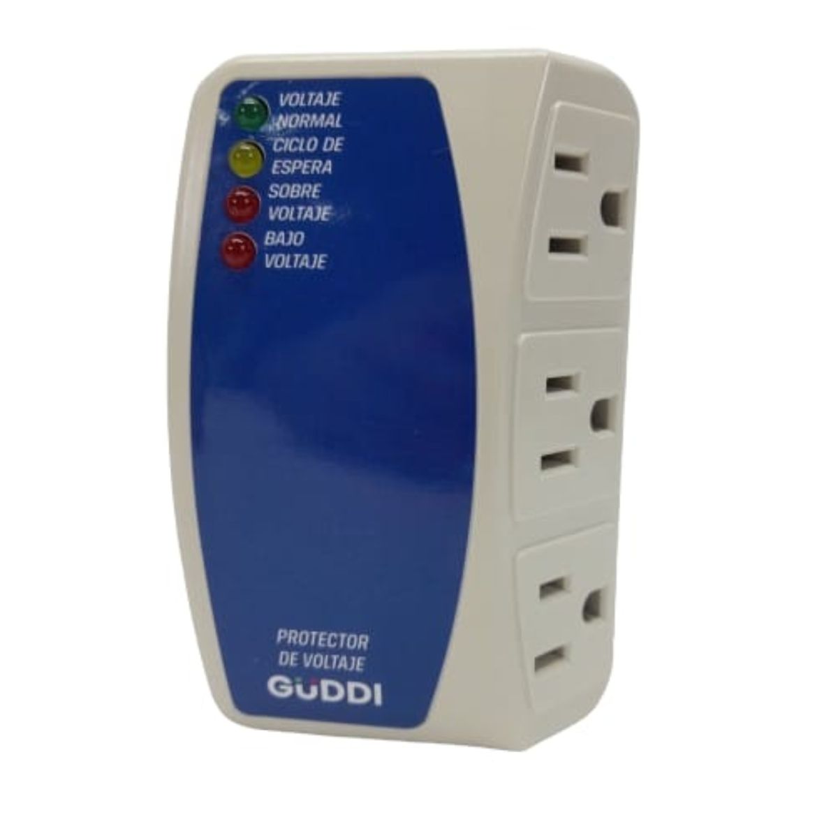 GENERICO - Protector Voltaje 3 Salidas Supresor Picos Tv Electrodoméstico