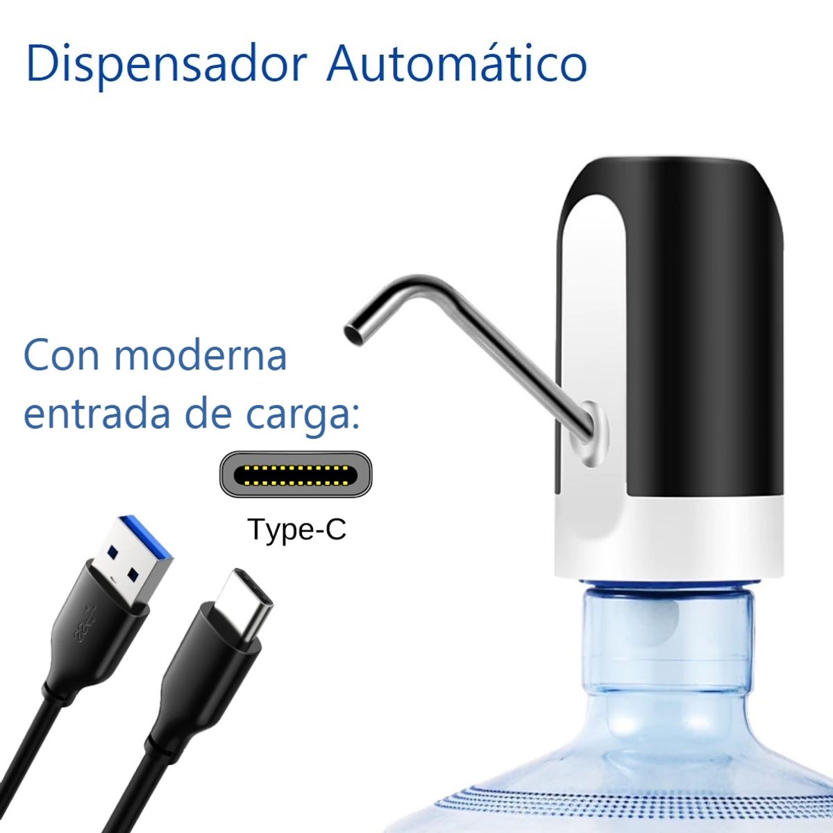 GENERICO - Dispensador De Agua Recargable Para Botellón