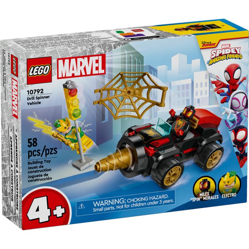LEGO - Lego Maquina De Construcción Marvel 58 Piezas Niños Original
