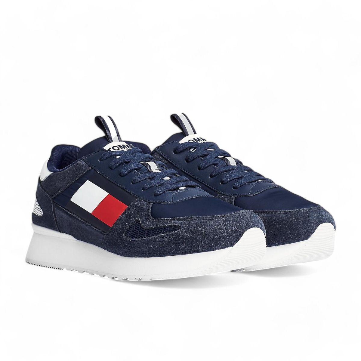 TOMMY HILFIGER - Zapatilla Hombre Teni Tommy Hilfiger M00410 Azul