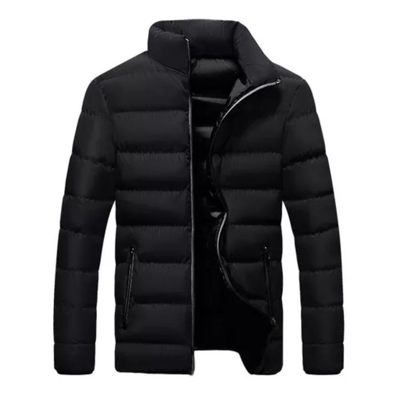 UBMD - Chaqueta Casual Hombre Acolchada EDA104 Negro Gris