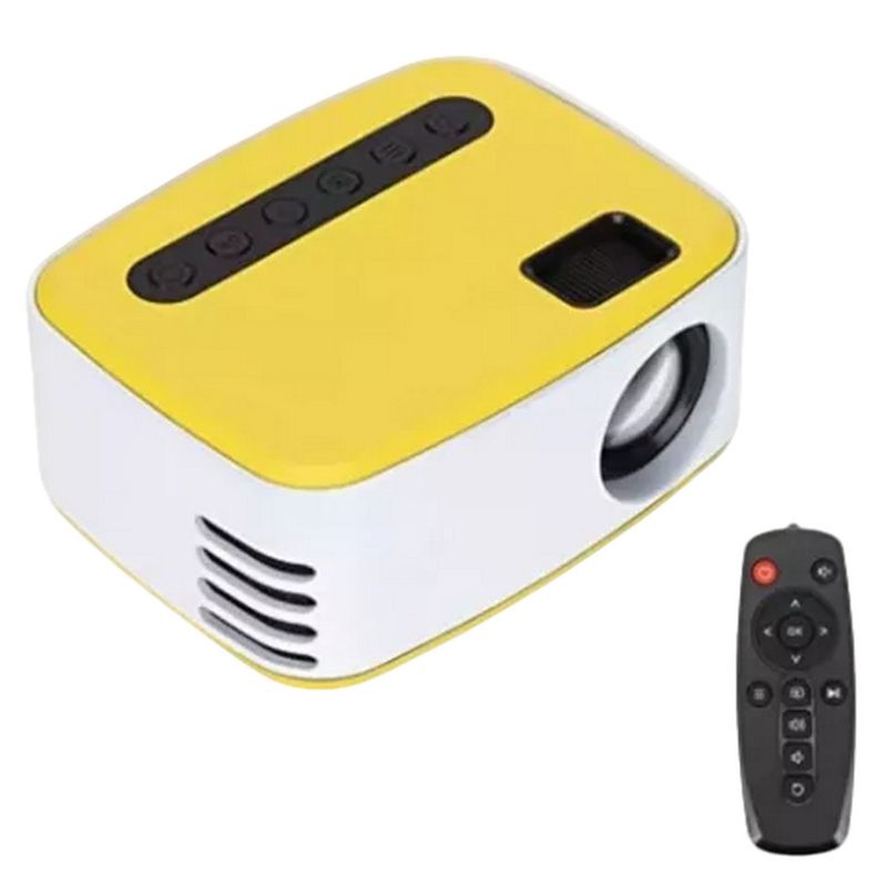 GENERICO - Mini Proyector Portátil Con Control Remoto Hd WIFI