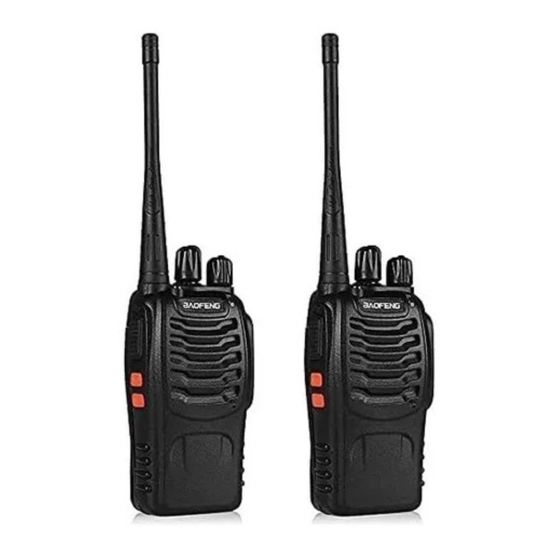 GENERICO - Radio Walkie Talkie Baofeng Bf-888s Uhf X2 Bateria 2800m Ah