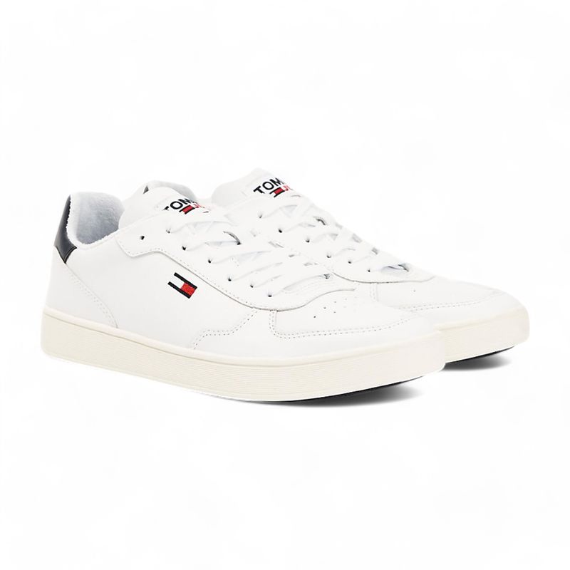 TOMMY HILFIGER - Zapatilla Hombre Tommy Hilfiger M00573 Blanco
