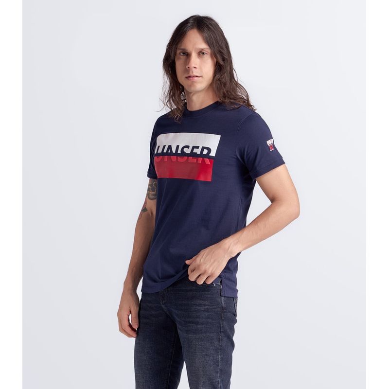UNSER - Camiseta Para Hombre Slim Unser