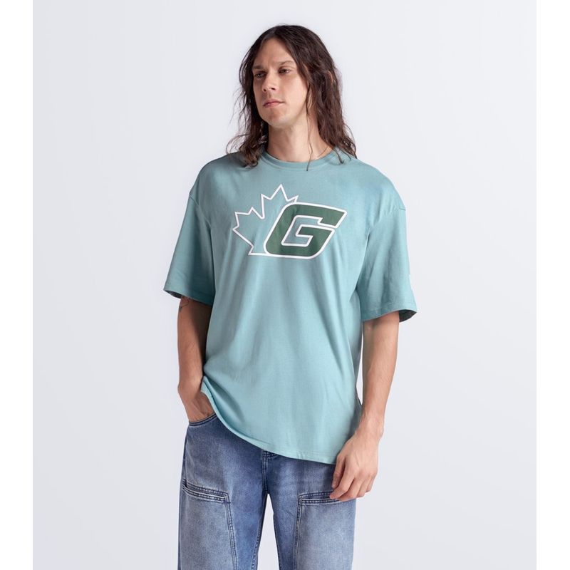 GROGGY - Camiseta Para Hombre Oversize Groggy