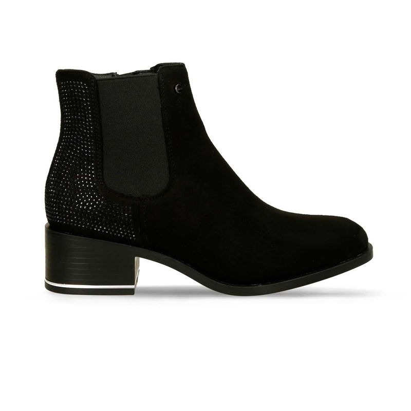 BATA - Botines Para Mujer Bata Negro Halena