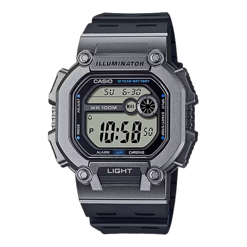 CASIO - Reloj Casio Modelo W-737H-1A2 Diseño Deportivo