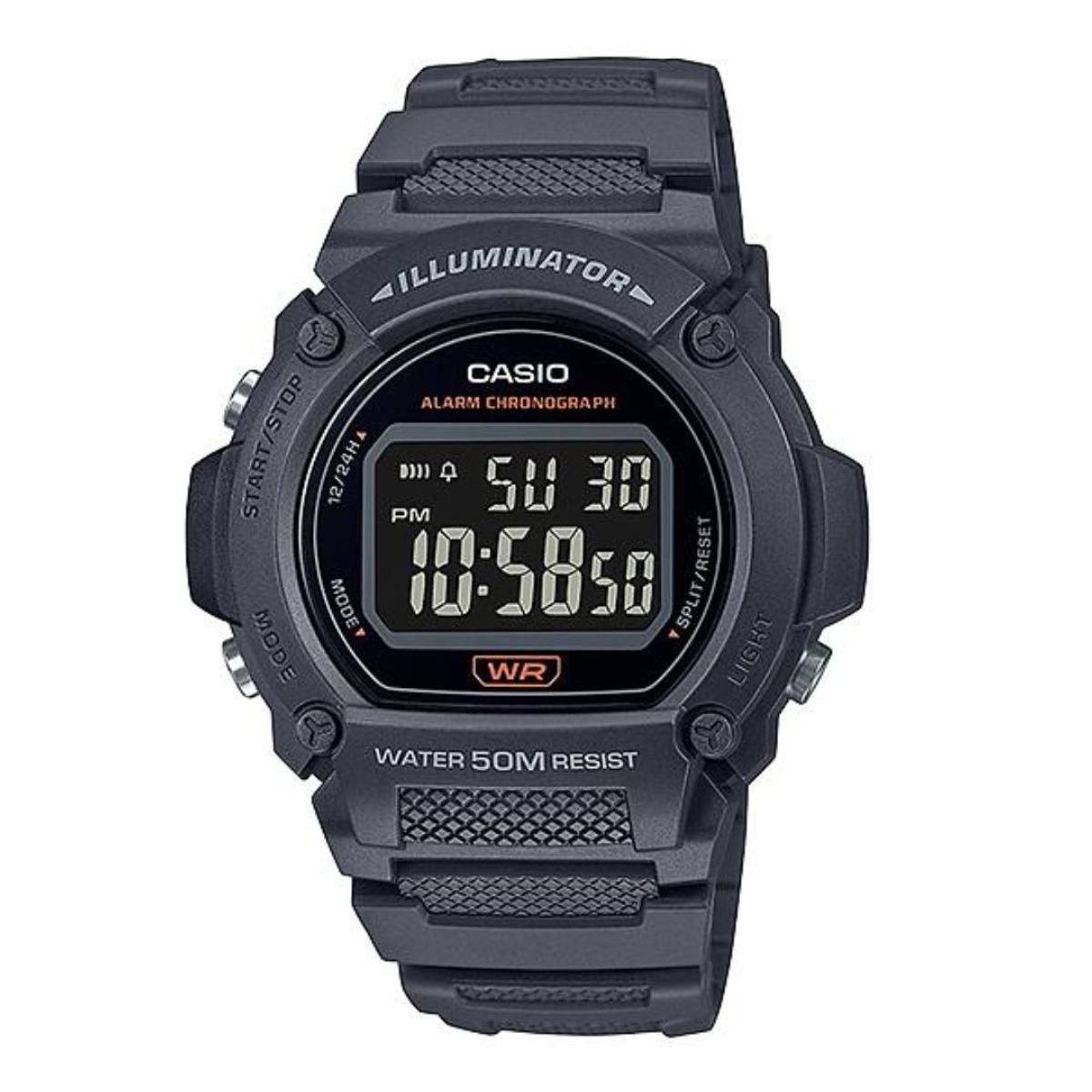 CASIO - Reloj Casio Referencia W-219H-8B Diseño Deportivo