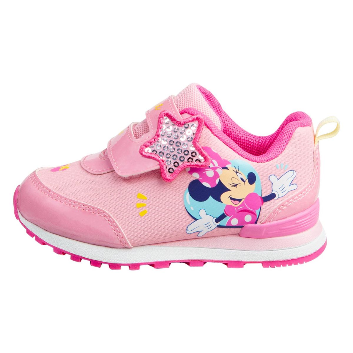 DISNEY - Zapatos Deportivos Con Diseño De Minnie Para Niña Pequeña Disney Payless Rosa Claro