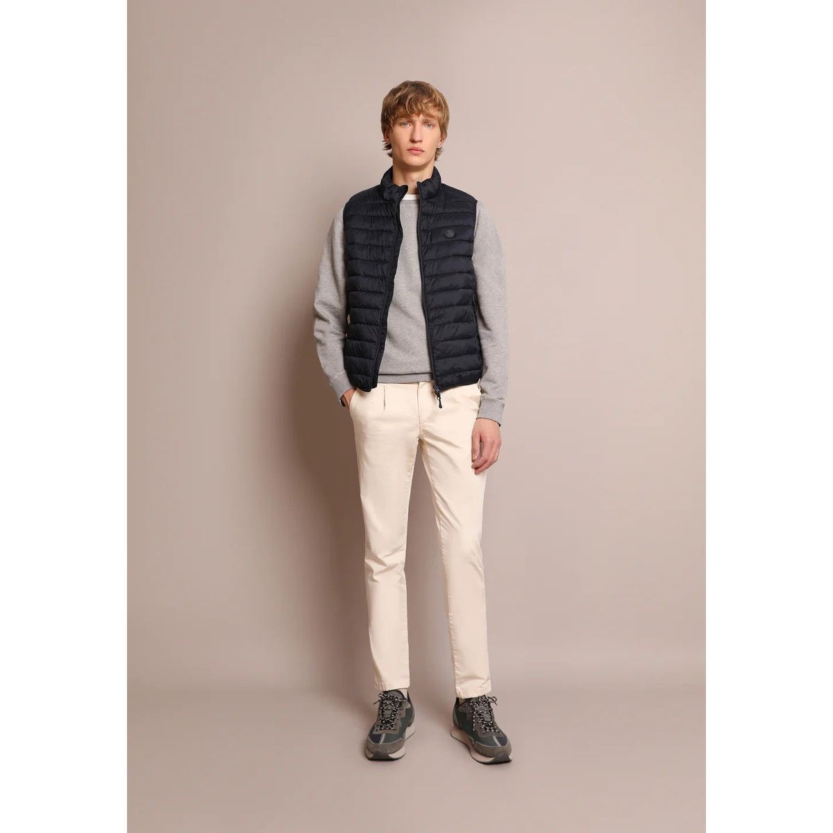 SCALPERS - Chaleco acolchado calavera SCALPERS Multicolor K25547NAVY