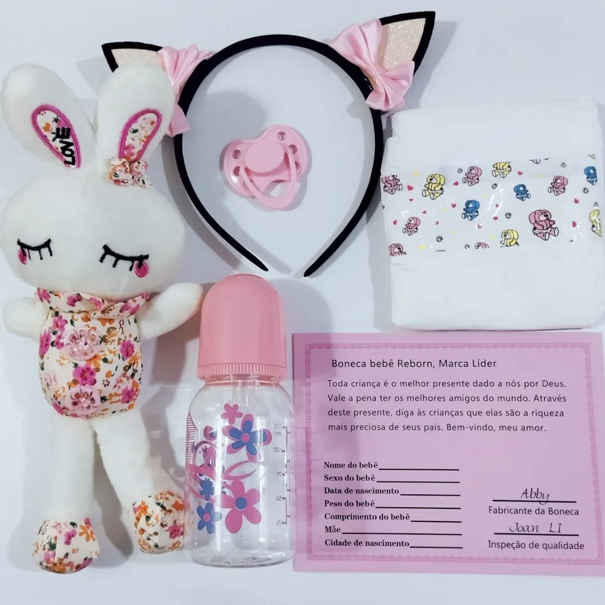 LA MUÑECA - MUÑECA BEBE REBORN REALISTA 100% SILICONA + ACCESORIOS